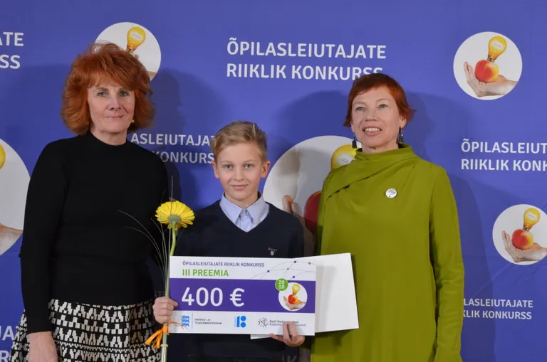 5.–9. klasside arvestuses sai III preemia Egert Nagel Vastseliina gümnaasiumi 6. klassist tööga "Matemaatika-äratuskell"