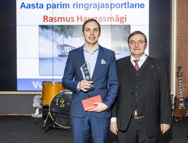 Aasta ringrajasportlane Rasmus Haugasmägi.