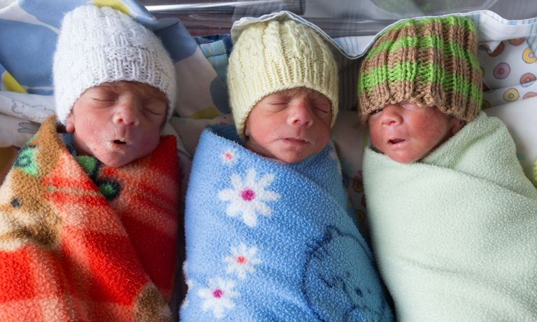 Kolmekordne looduse ime.Novembris 2017 sündinud kolmikud Ricardo(vasakult), Michael ja Gabriel.