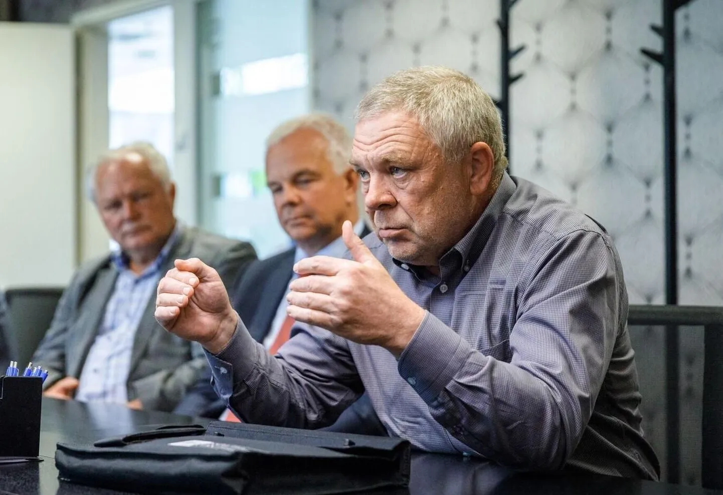 Riigireformi Sihtasutuse juhatusse kuuluvad lisaks Olari Taalile (paremal) ka Jüri Käo ja Rait Maruste.