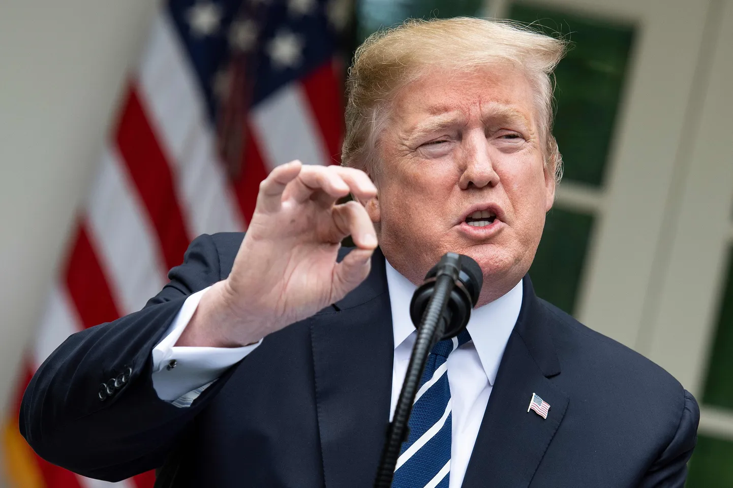 USA president Donald Trump.