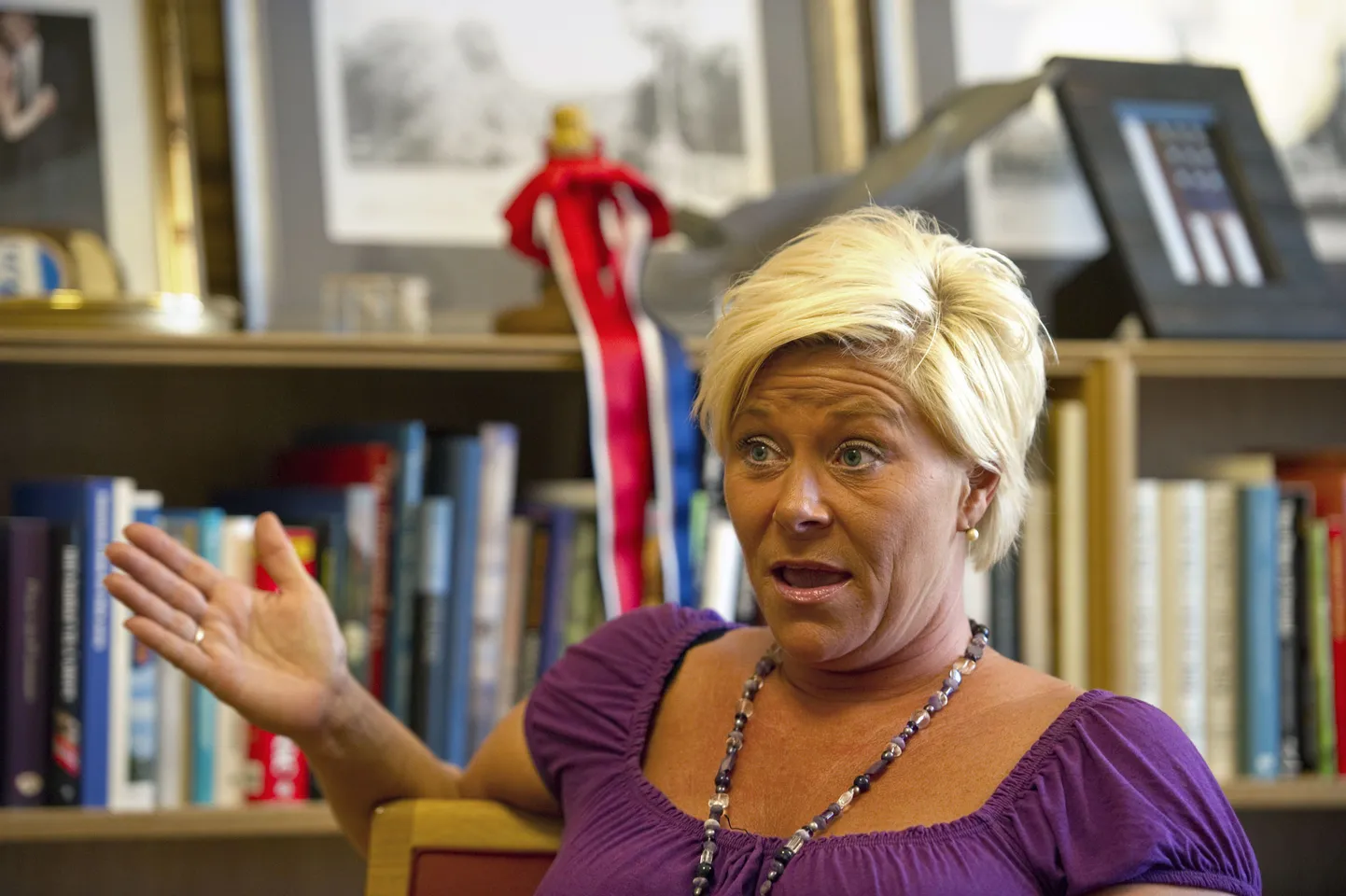 Norra Progressipartei juht Siv Jensen