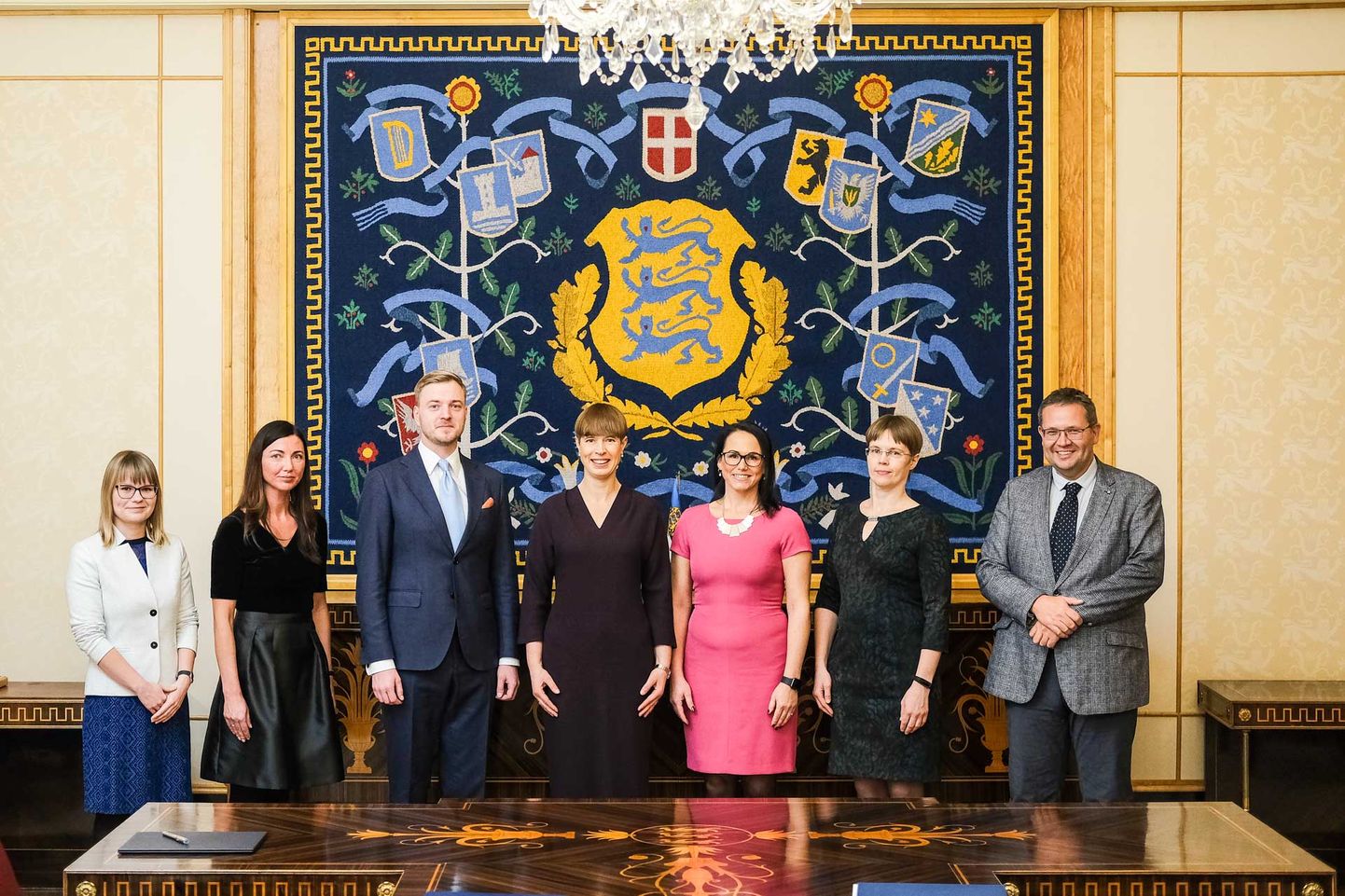 President Kaljulaid nimetas ametisse viis uut kohtunikku.