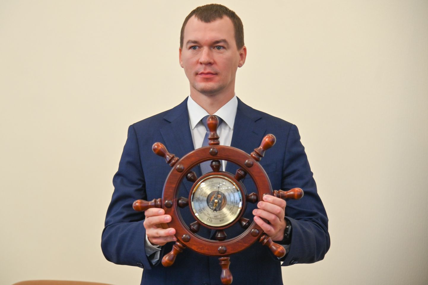 Михаил Дегтярев на своем вступлении в должность.
