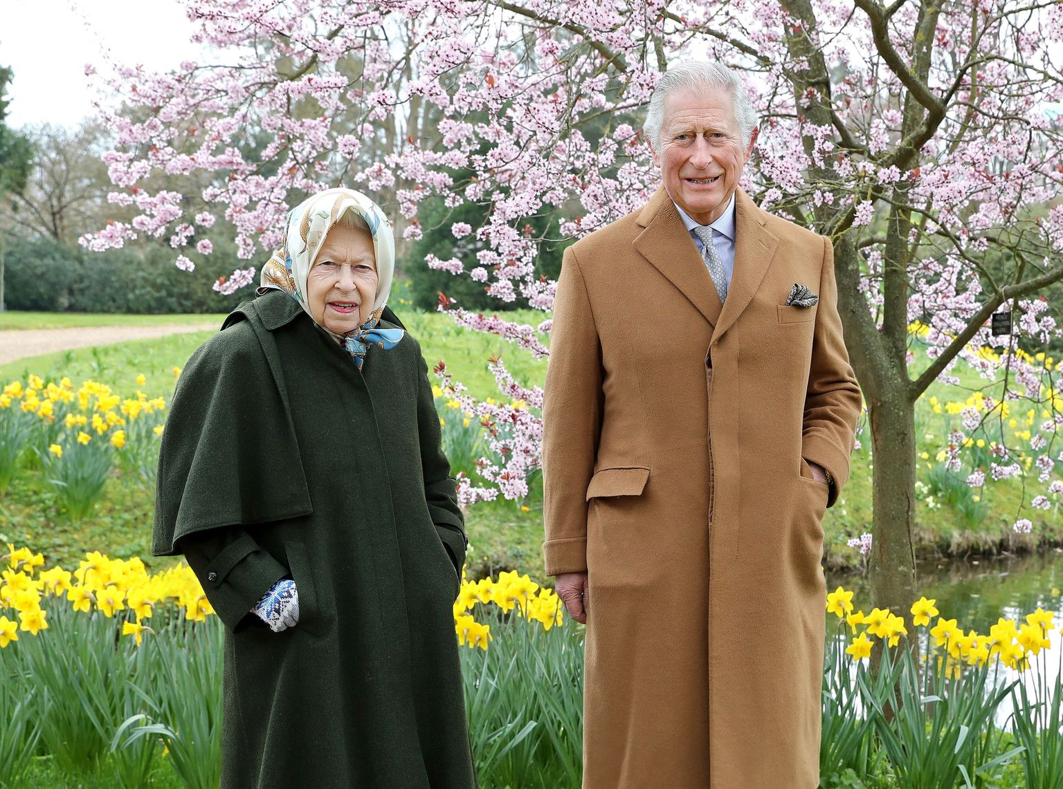 Kuninganna ja prints Charles 23. märtsil 2021.