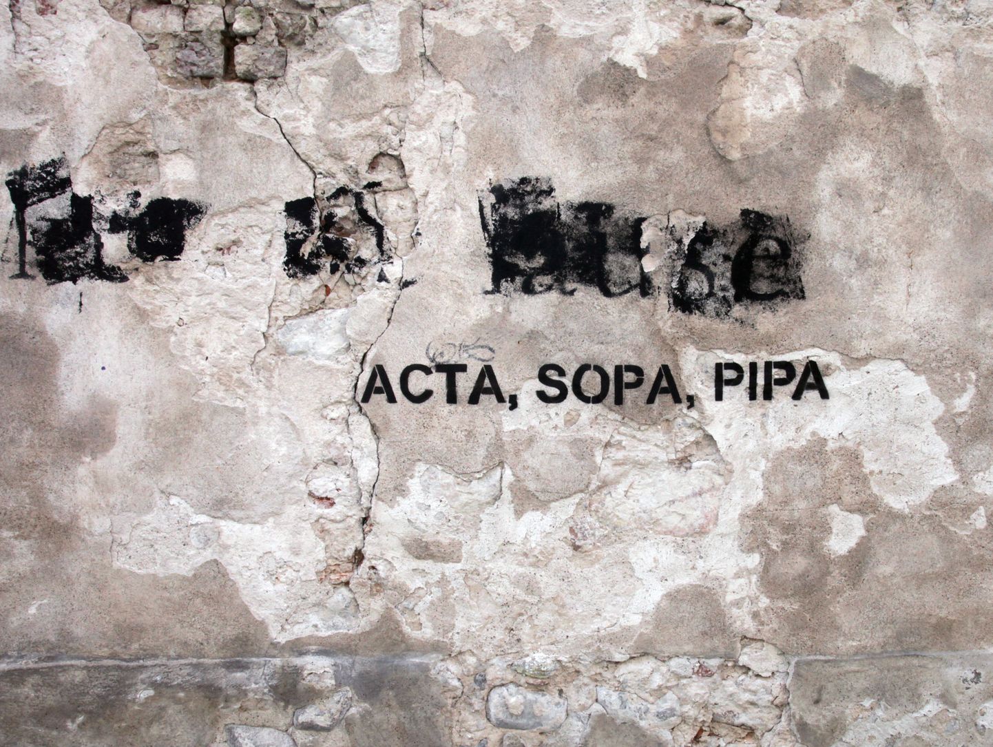 ACTA on jõunud juba Tartu tänavaile.