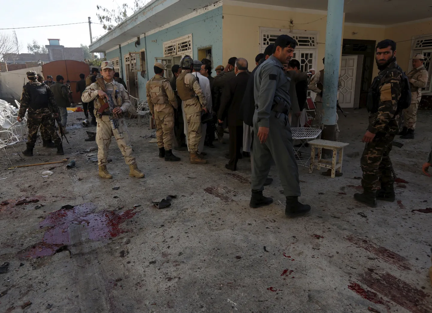 Jalalabadi terrorirünnaku sündmuspaik