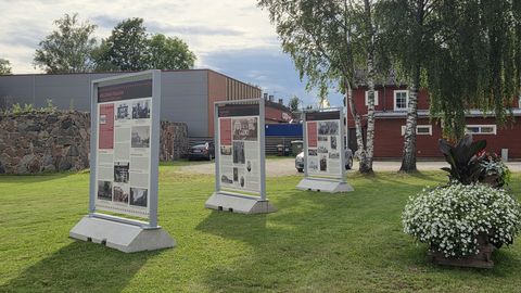Abja muuseum kolis õue