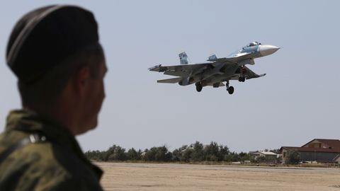 Ukraina relvajõud hävitasid haruldase Venemaa hävitaja