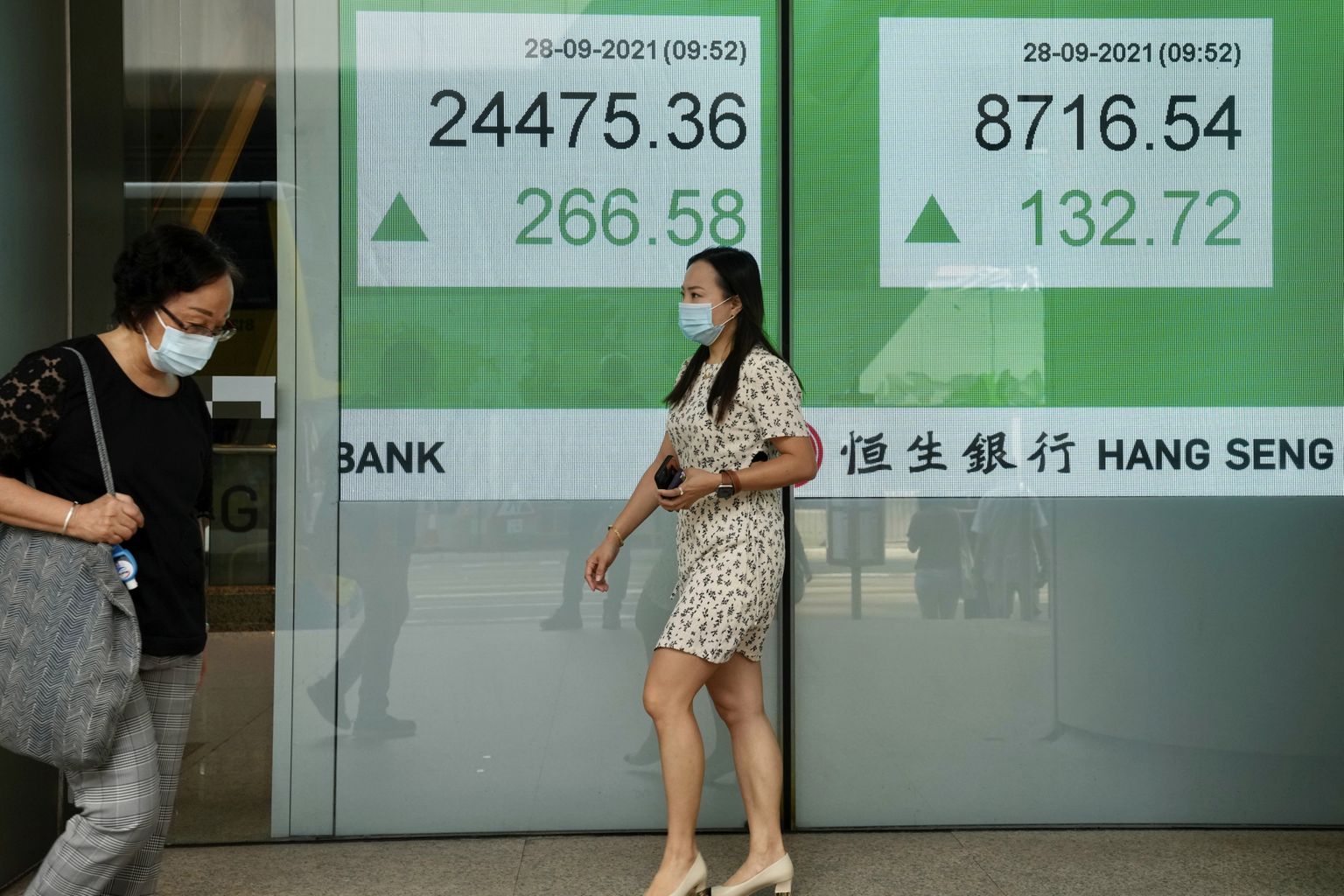 Hongkongi börs püüdis pühade järel päevaga tasa teha teiste börside tõusu
