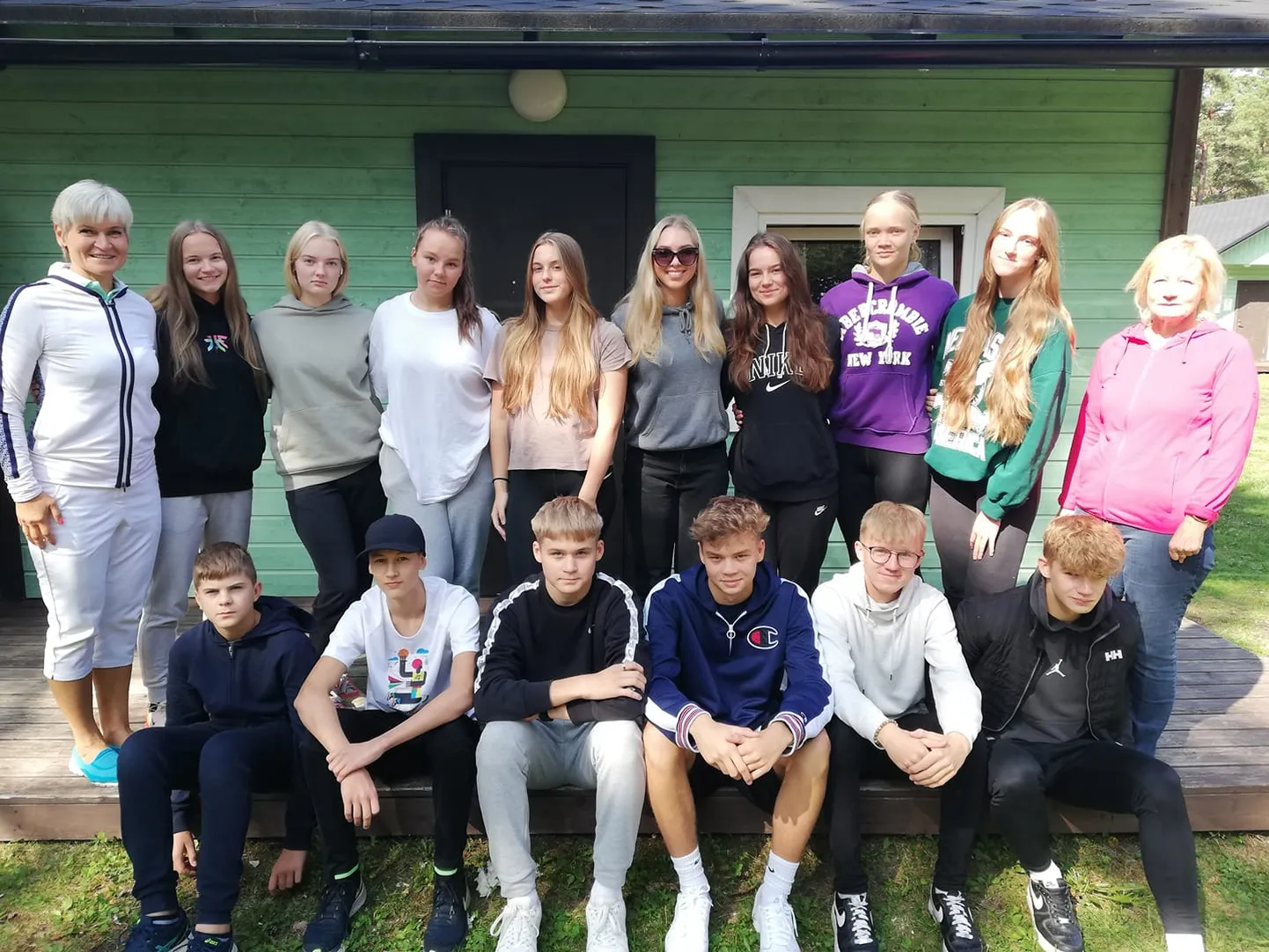 Järvamaa noorte esindus Eesti koolispordi liidu suvemängudel "Meri ja päike".