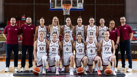 Latvijas basketbolistes Eiropas čempionāta kvalifikāciju sāk ar zaudējumu Slovēnijai