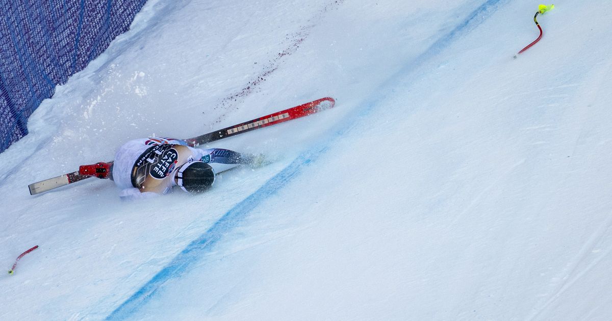 VIDEO ⟩ 145 km/h kihutanud mäesuusatäht kukkus üliohtlikult