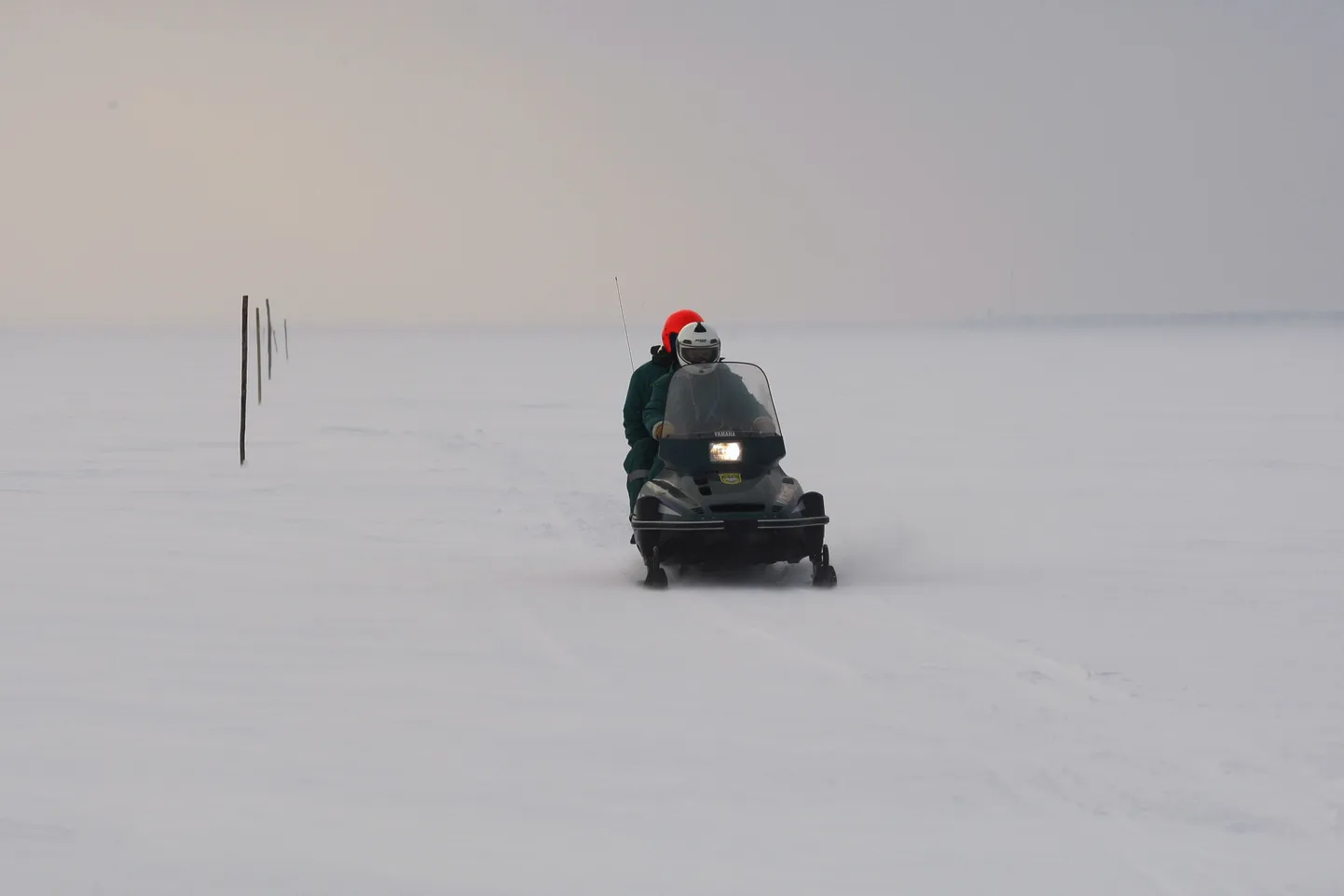 Mootorsaaniga igal pool sõita ei tohi.