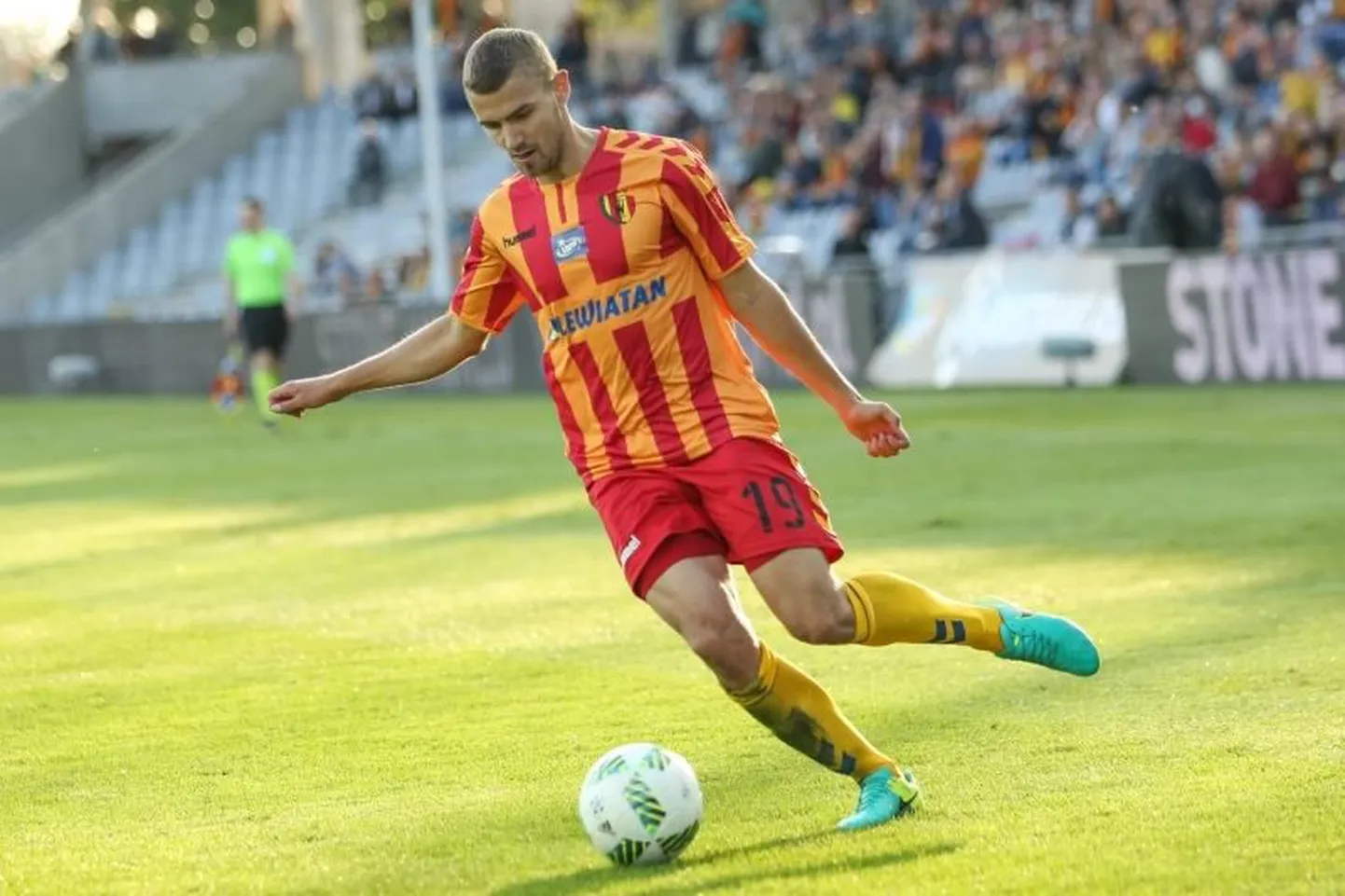 Ken Kallaste Kielce Korona särgis.