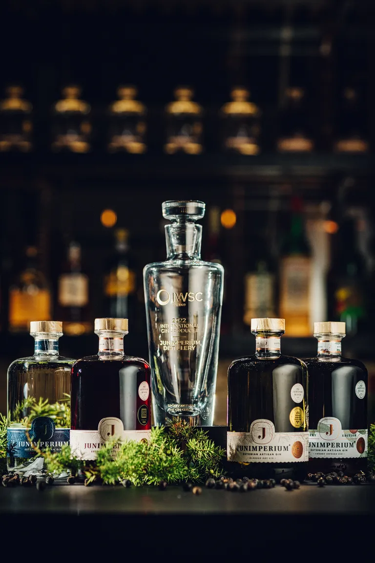 Junimperium Distillery auhind «International Gin Producer 2022 Trophy».