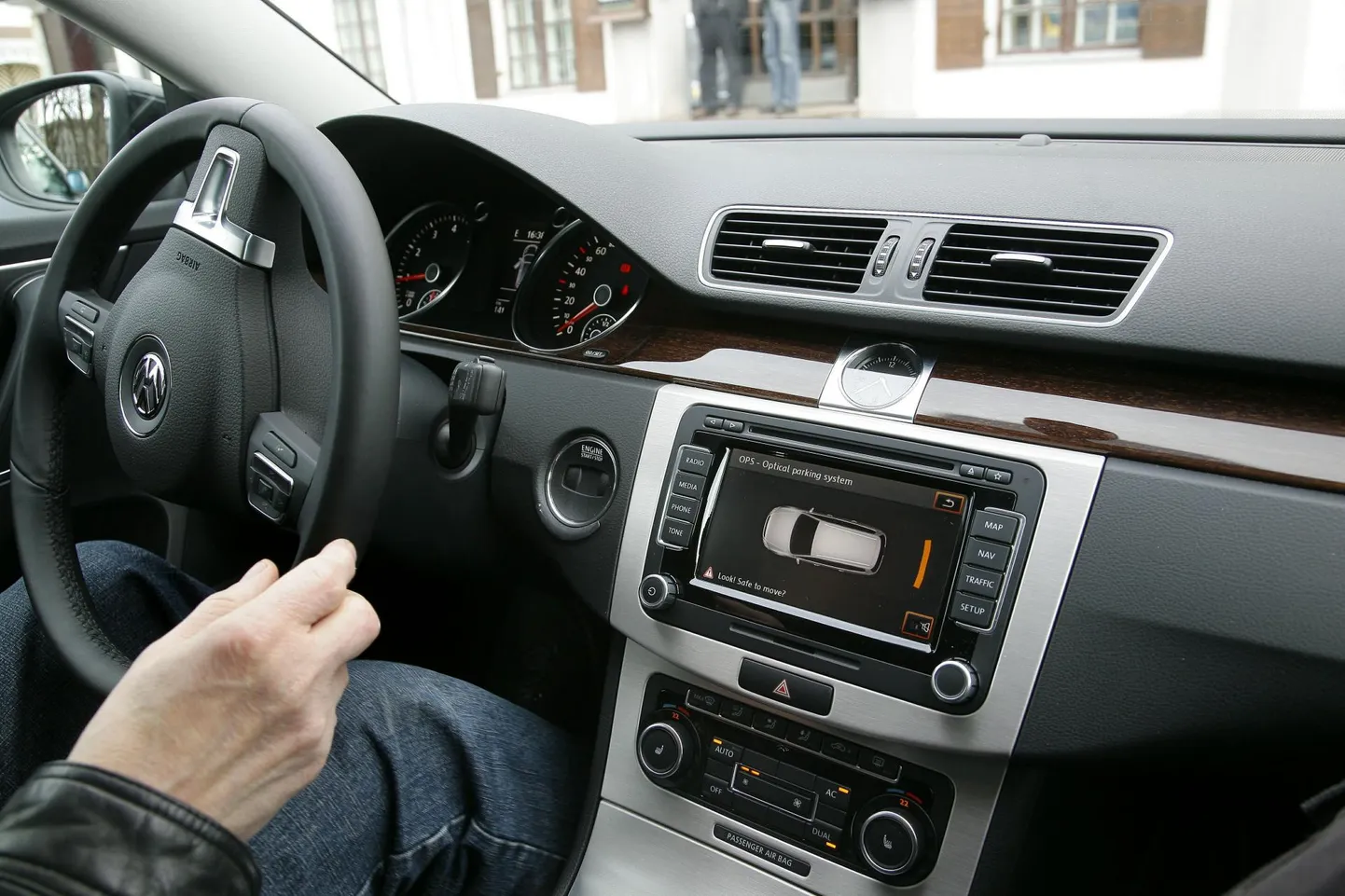 Volkswagen Passat leiti Tartust. Foto on illustratiivne.