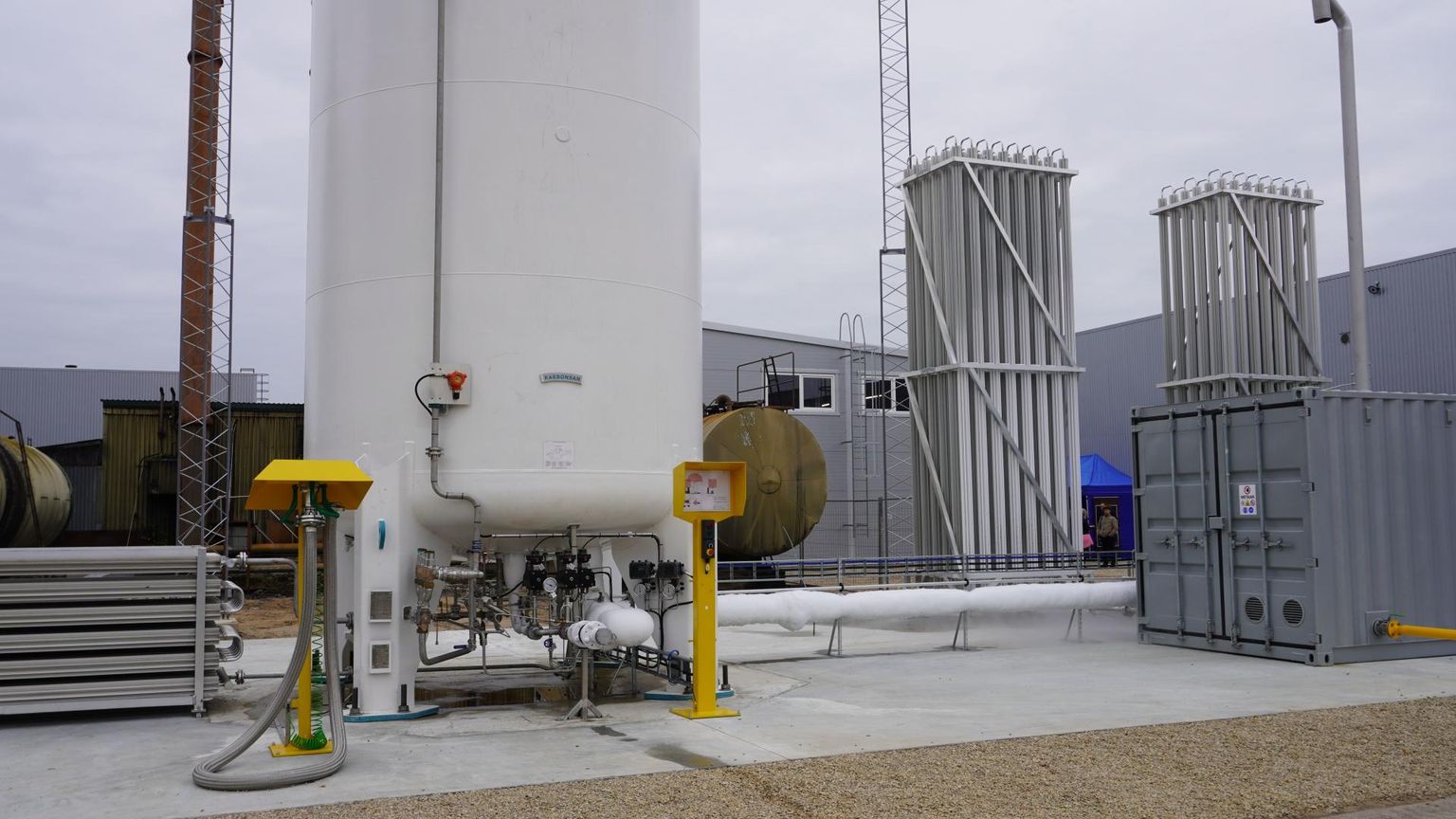 Valio Võru juustutehas sai põlevkiviõlil töötanud katlamaja asemele gaasijaama ning modernse katlamaja, mis kasutavad keskkonnasäästlikku LNG-kütust.