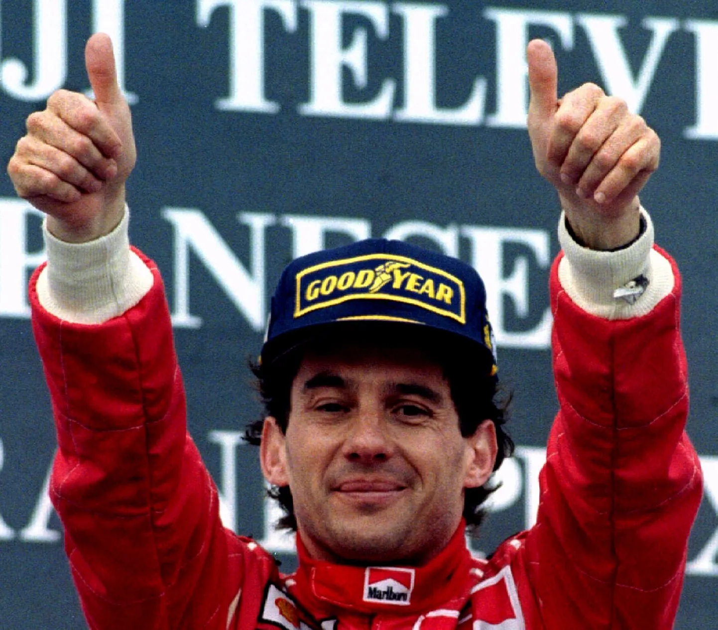 Ayrton Senna 1993. aastal.