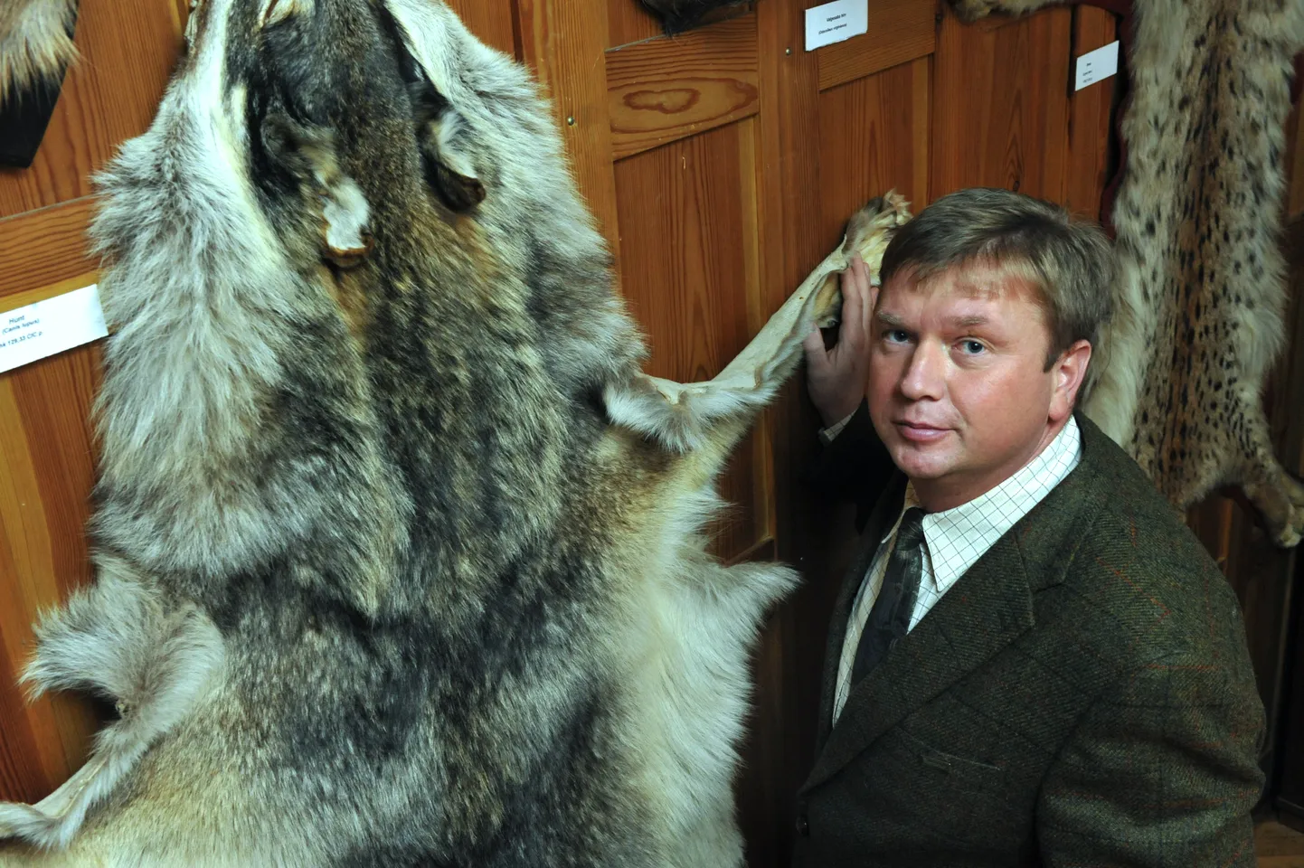 Pildil: Eesti Jahimeeste Seltsi president Margus Puust.