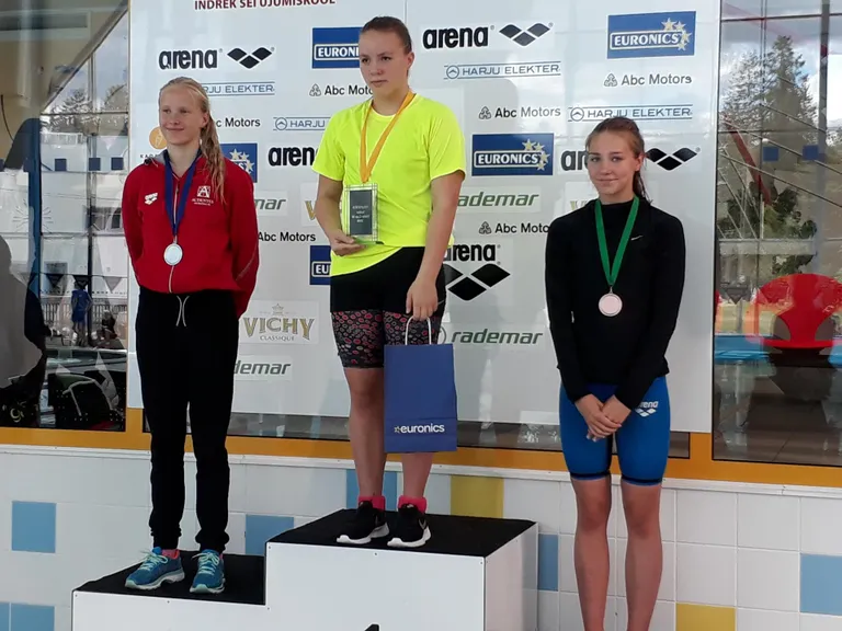 Aureelia Roos saavutas kaks teist kohta ja ühe kolmanda koha.