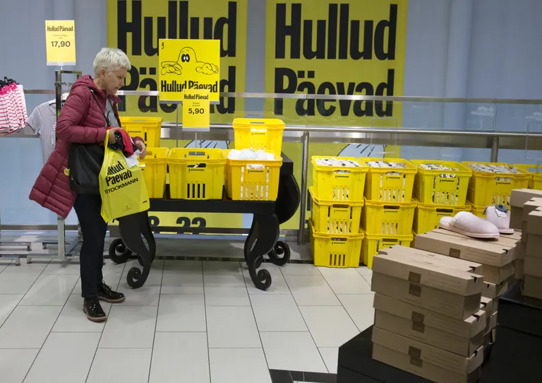 Hullud Päevad Tallinnas Stockmanni kaubamajas