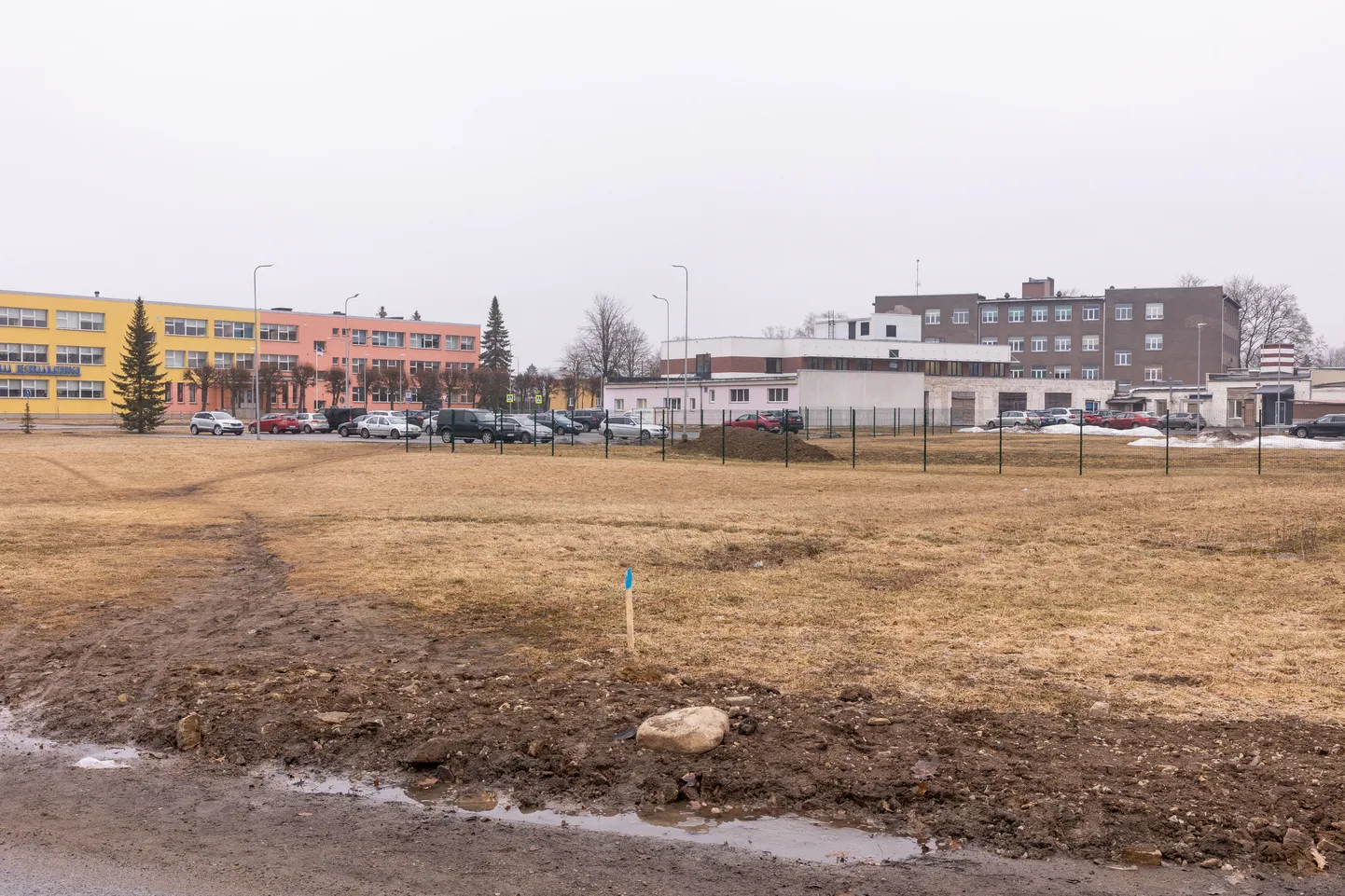 Laia ja Kivimurru tänava vahelisele haljasalale on plaan rajada Paide uus kiirabibaas.