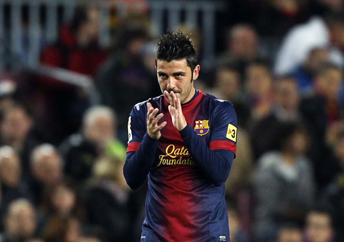 David Villa lahkub FC Barcelonast.