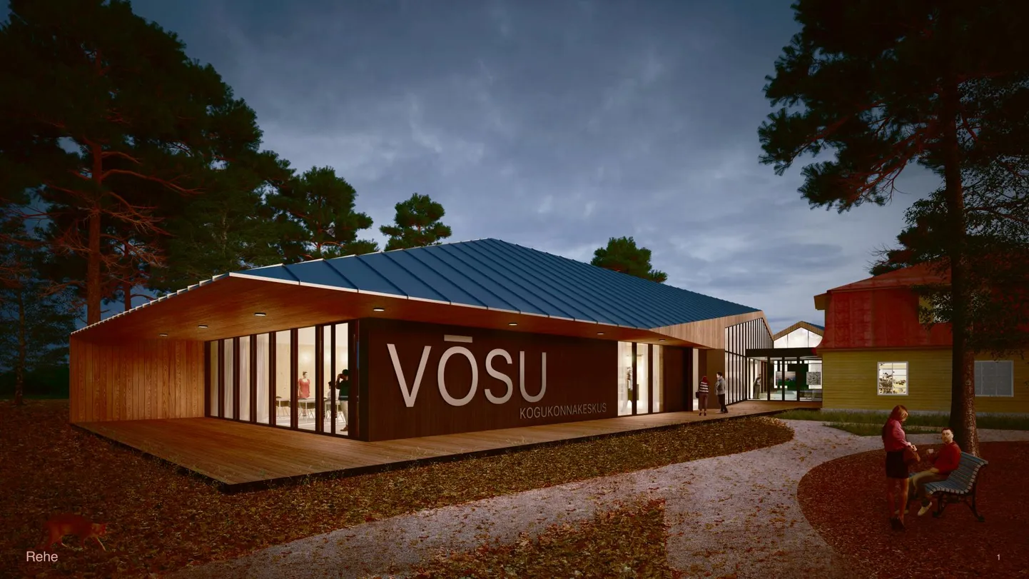 Võsu kooli ideekonkursi võitnud töö avaldas hindamiskomisjonile muljet terviklahendusega.