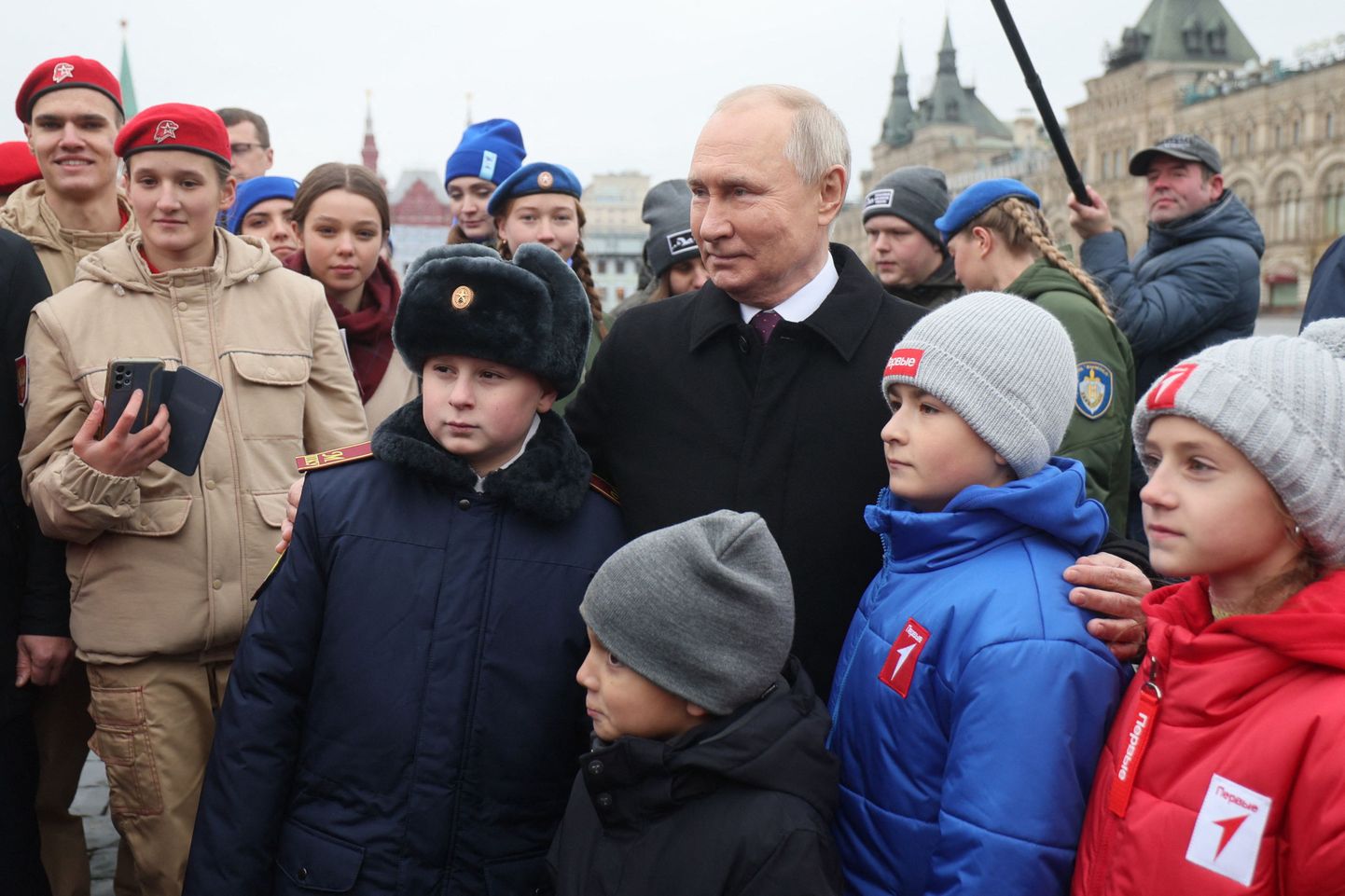В субботу, 4 ноября, в Москве прошло празднование Дня народного единства, в котором принял участие президент России Владимир Путин.