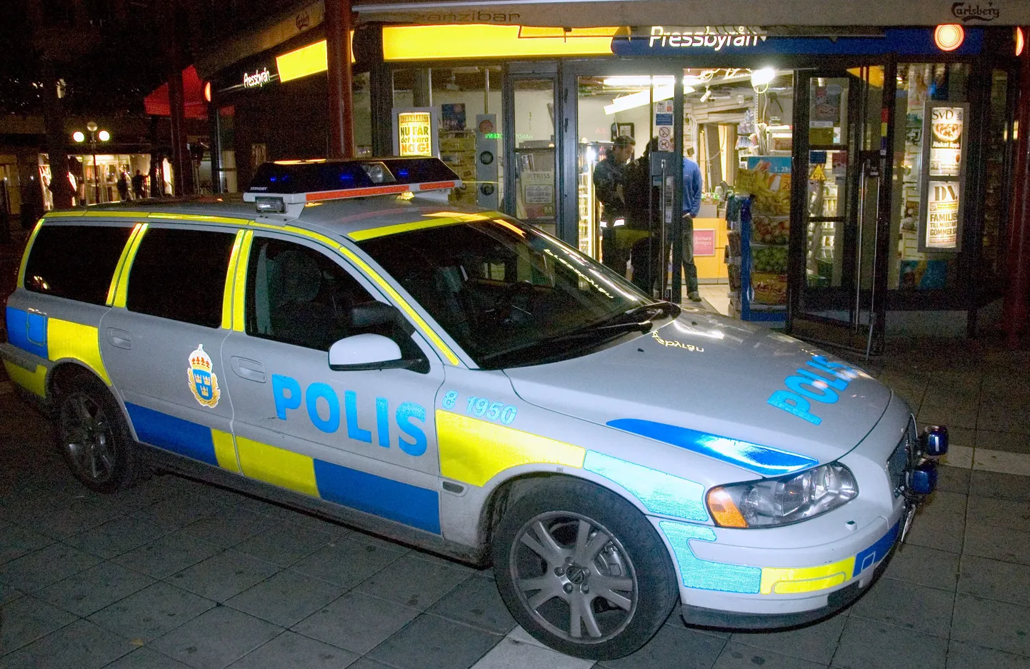 Rootsi politseiauto