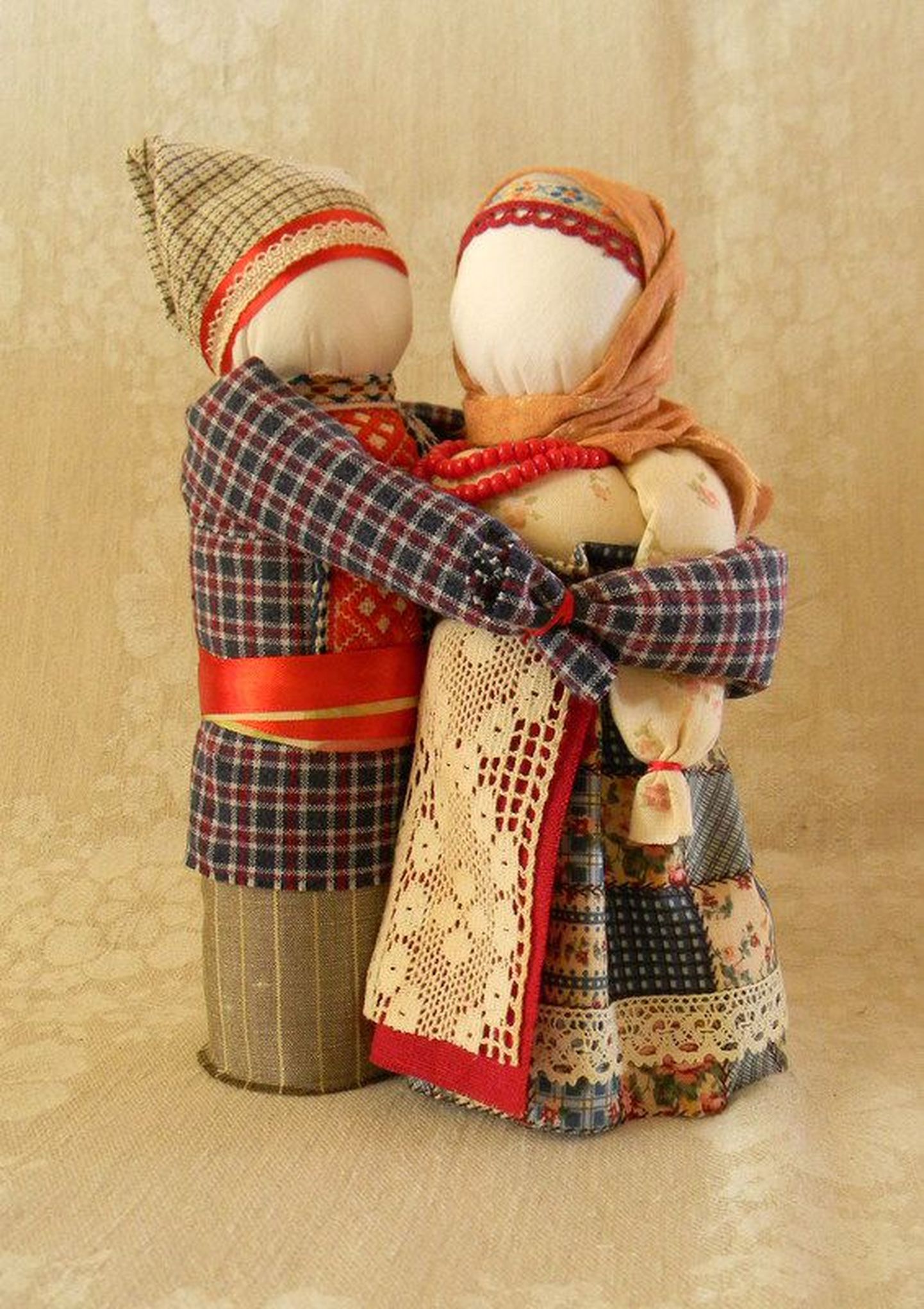 Кукла Парочка - образ крепкой супружеской пары.