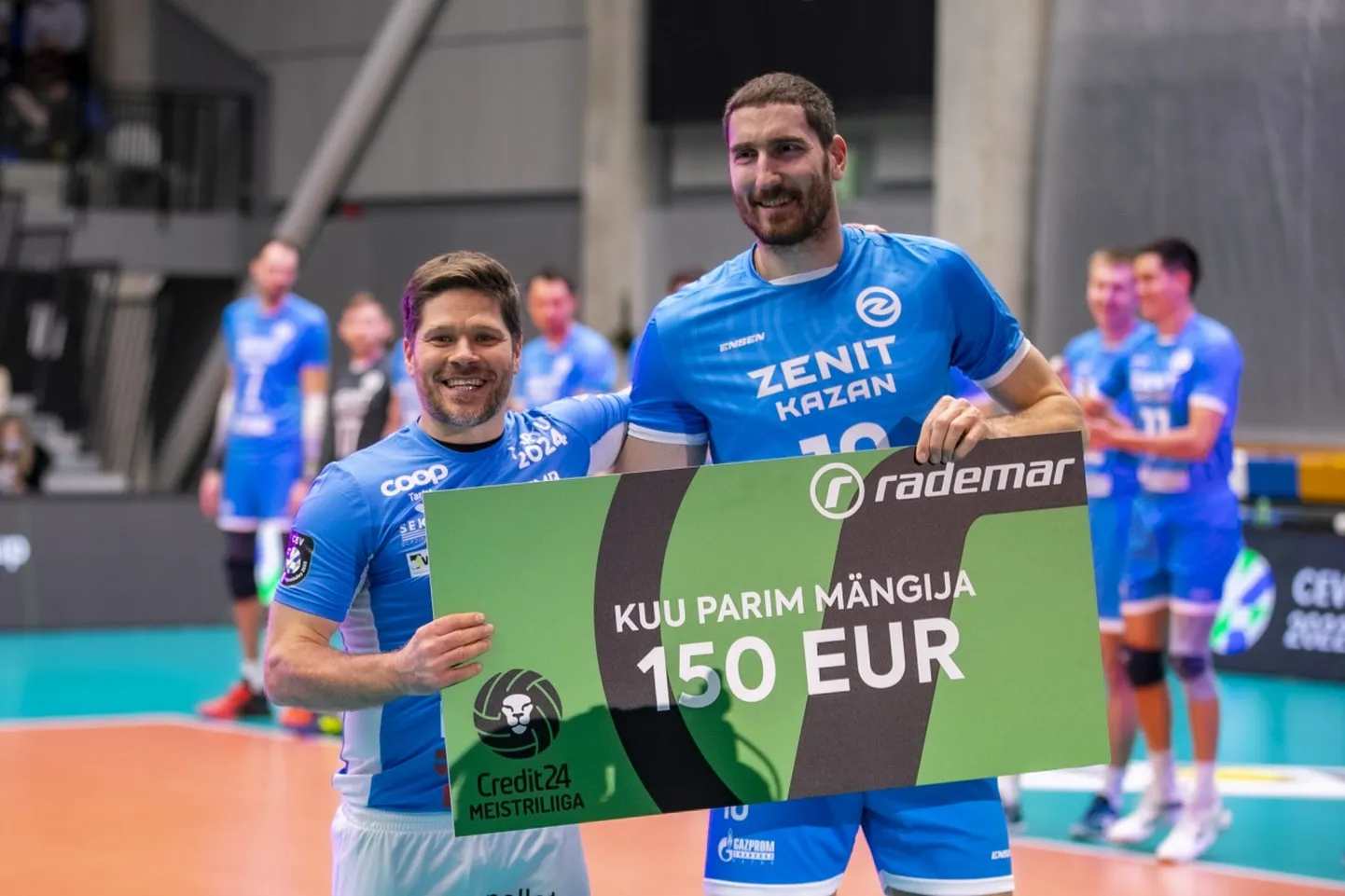 Rait Rikberg tunnistati Credit24 Meistriliiga oktoobrikuu parimaks mängijaks.