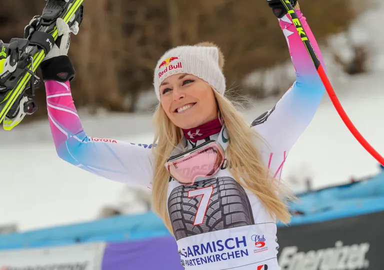 USA mäesuusataja Lindsey Vonn.