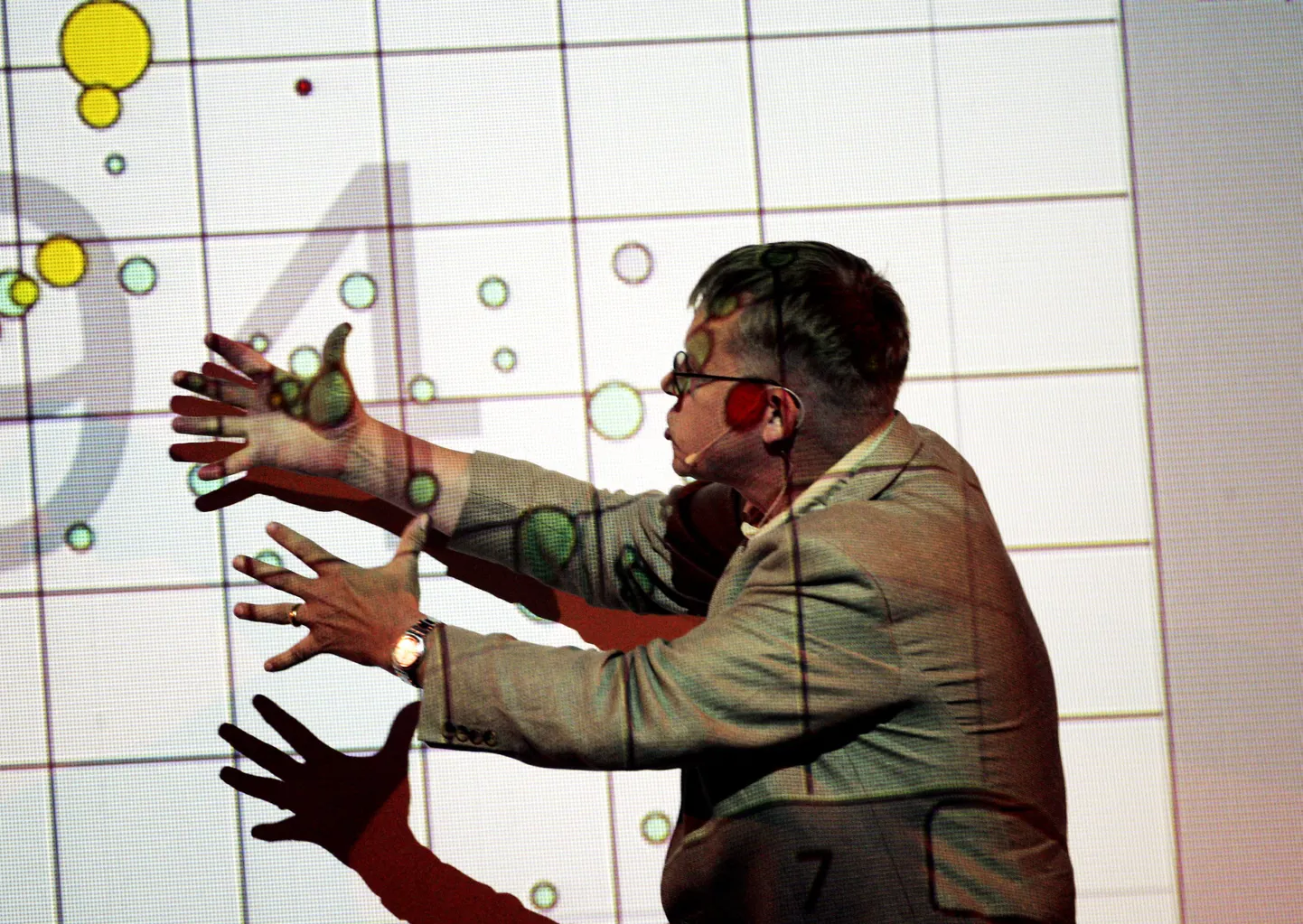 Professor Hans Rosling aastal 2005 Tällbergi foorumil.