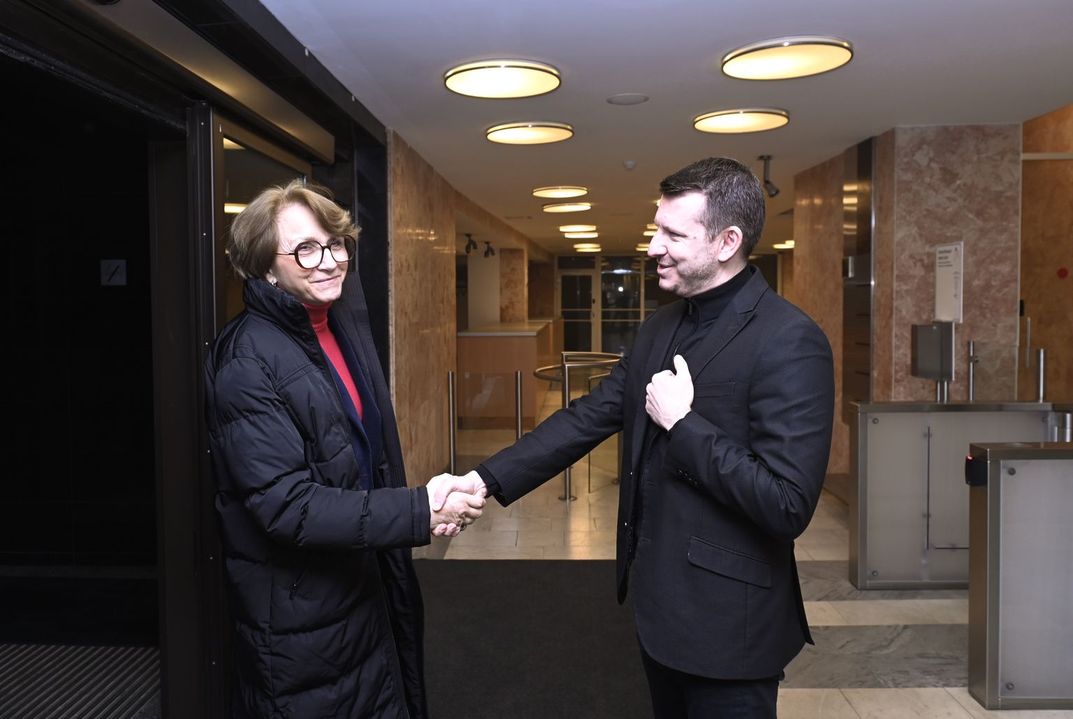 Välisministeeriumi kantsler Jonatan Vseviov kohtus oma Prantsusmaa kolleegi Anne-Marie Descôtes’iga.