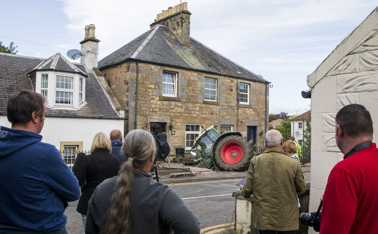 Traktoriõnnetus Šotimaal Fife'is