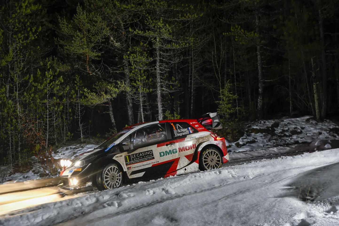 Sebastien Ogier Monte Carlo rallil.