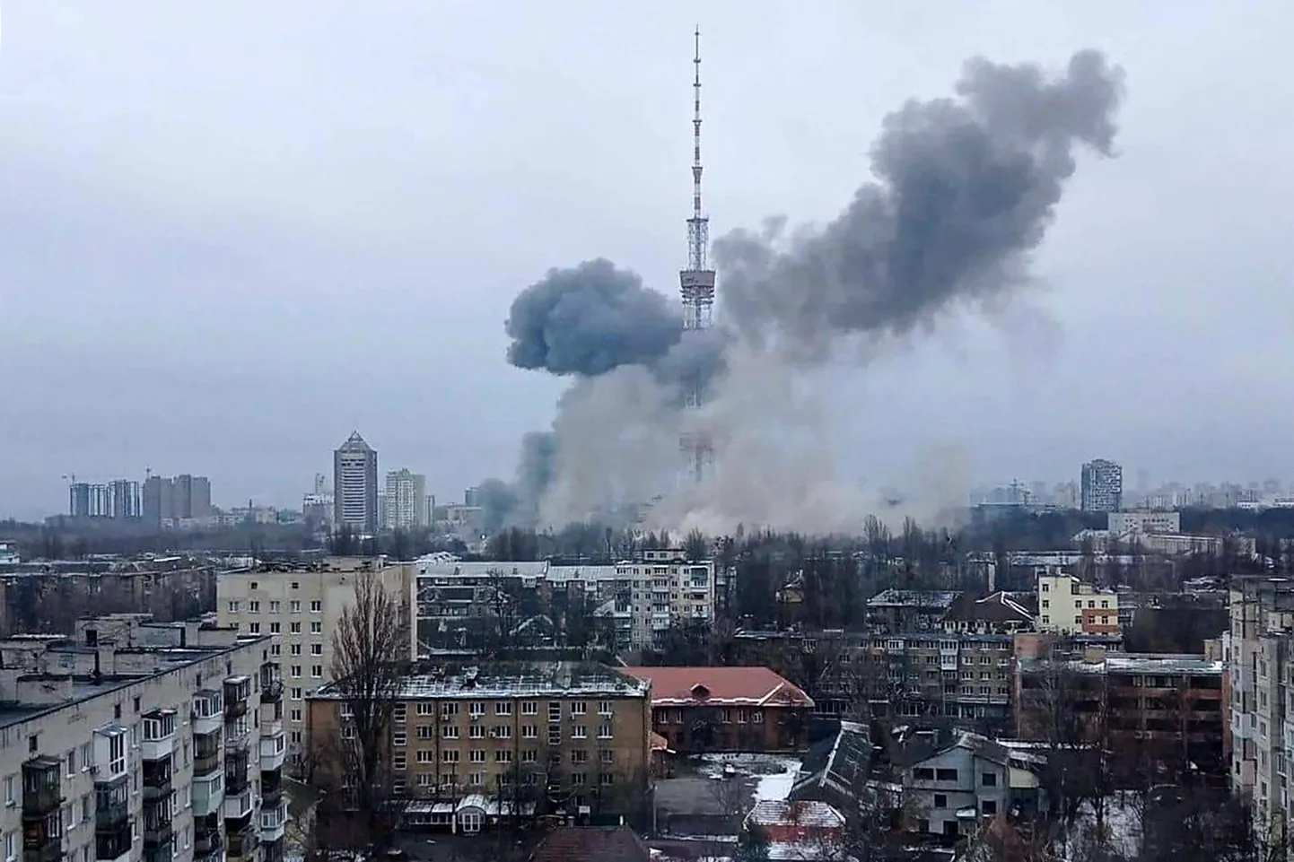Взрывы в Киеве