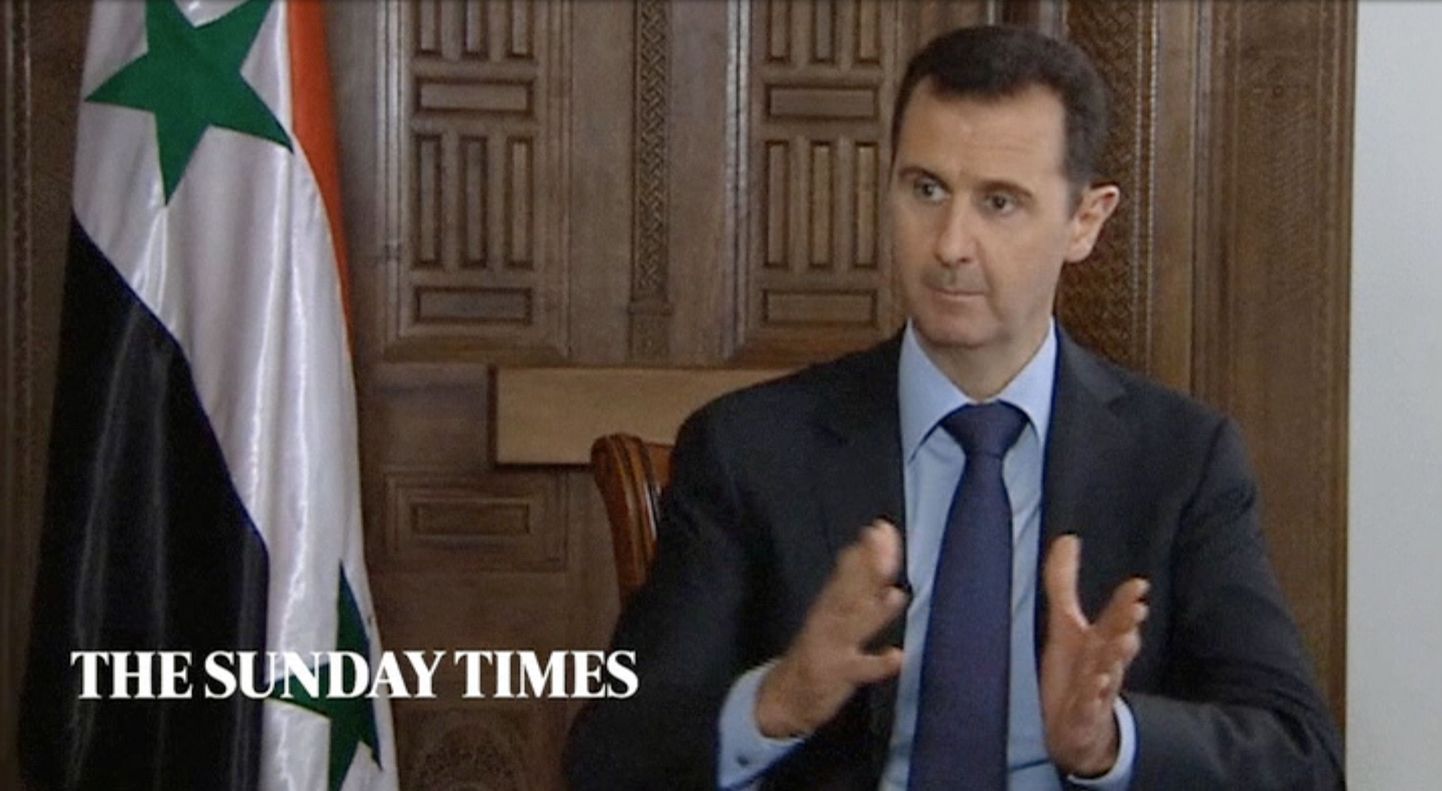 Süüria riigipea Bashar al-Assad.