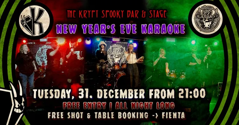 New Year's Eve karaoke party!