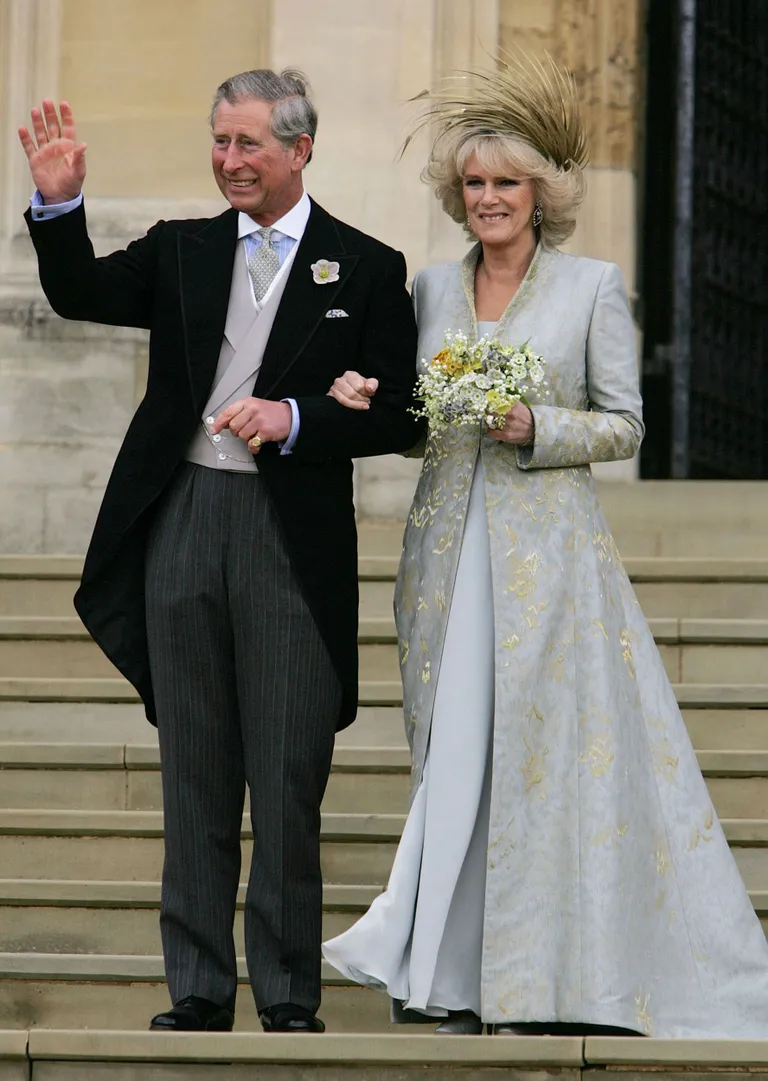 Prints Charles ja Cornwalli hertsoginna Camilla oma pulmapäeval