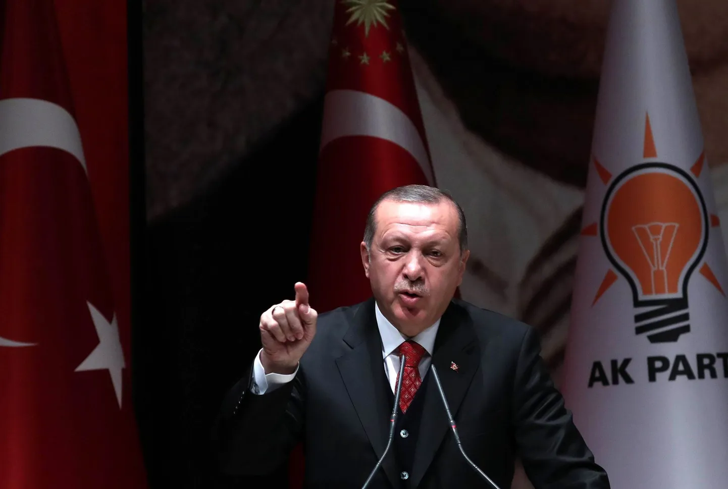 Türgi president Recep Tayyip Erdoğan.