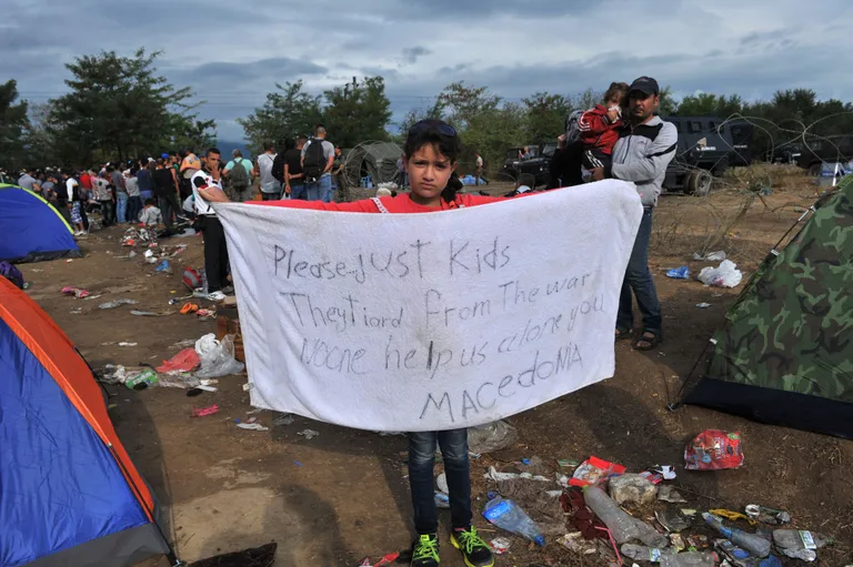 «Ainult sina saad meid aidata, Makedoonia»