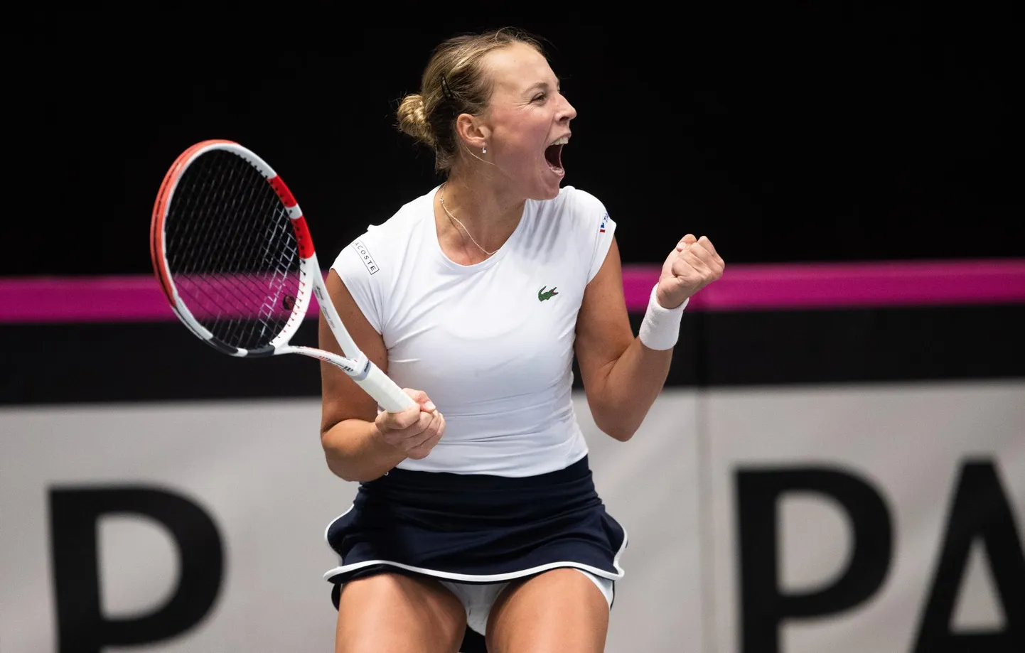 Anett Kontaveit Fed Cupil.