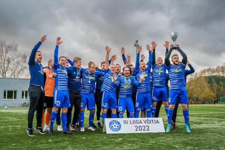 Pärnu Tervis võitis mullu kolmanda liiga.