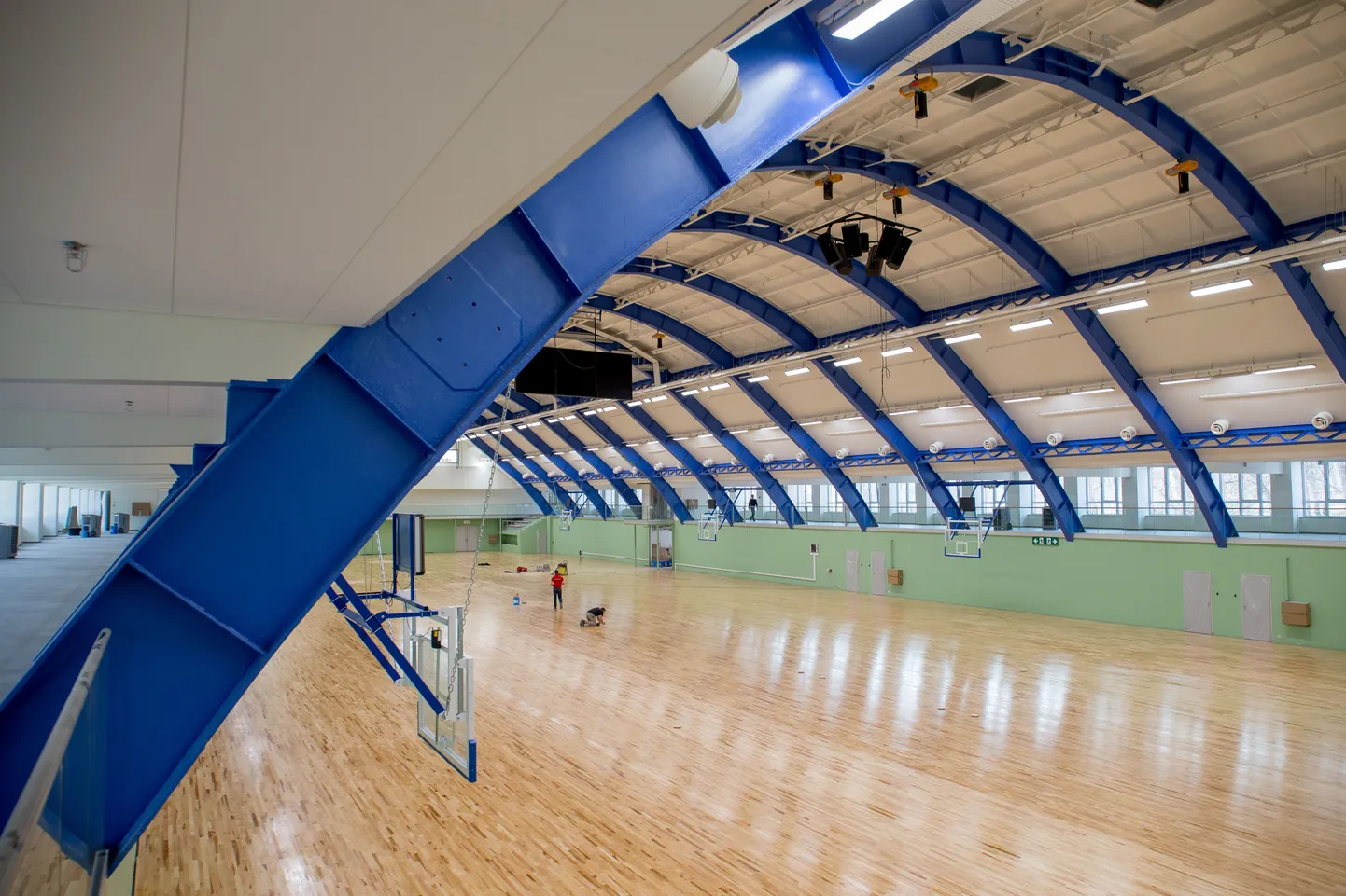 Kalevi spordihall üks kuu enne esimest mängu