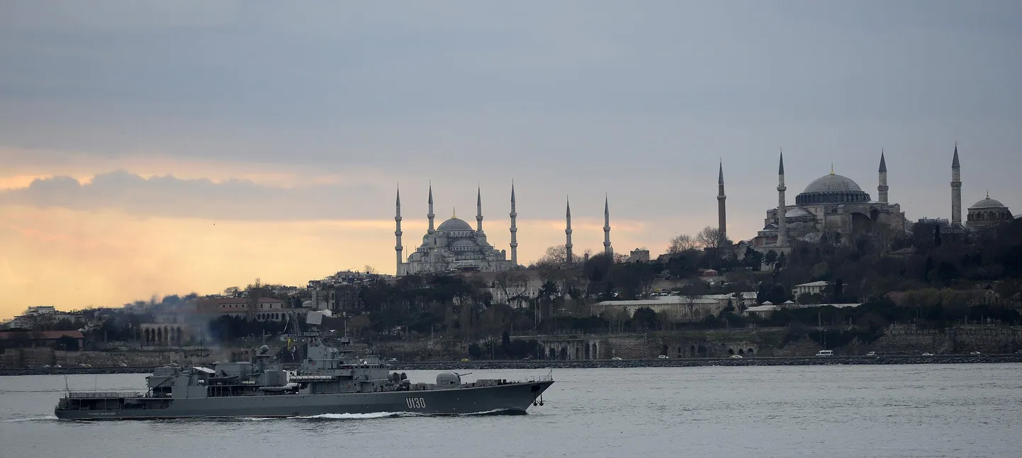 Mošeed ja minaretid Istanbulis.