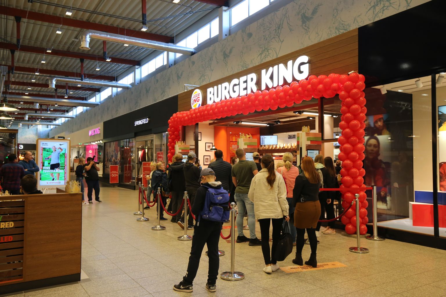 Tartu esimene Burger Kingi esindus avas uksed Lõunakeskuses.