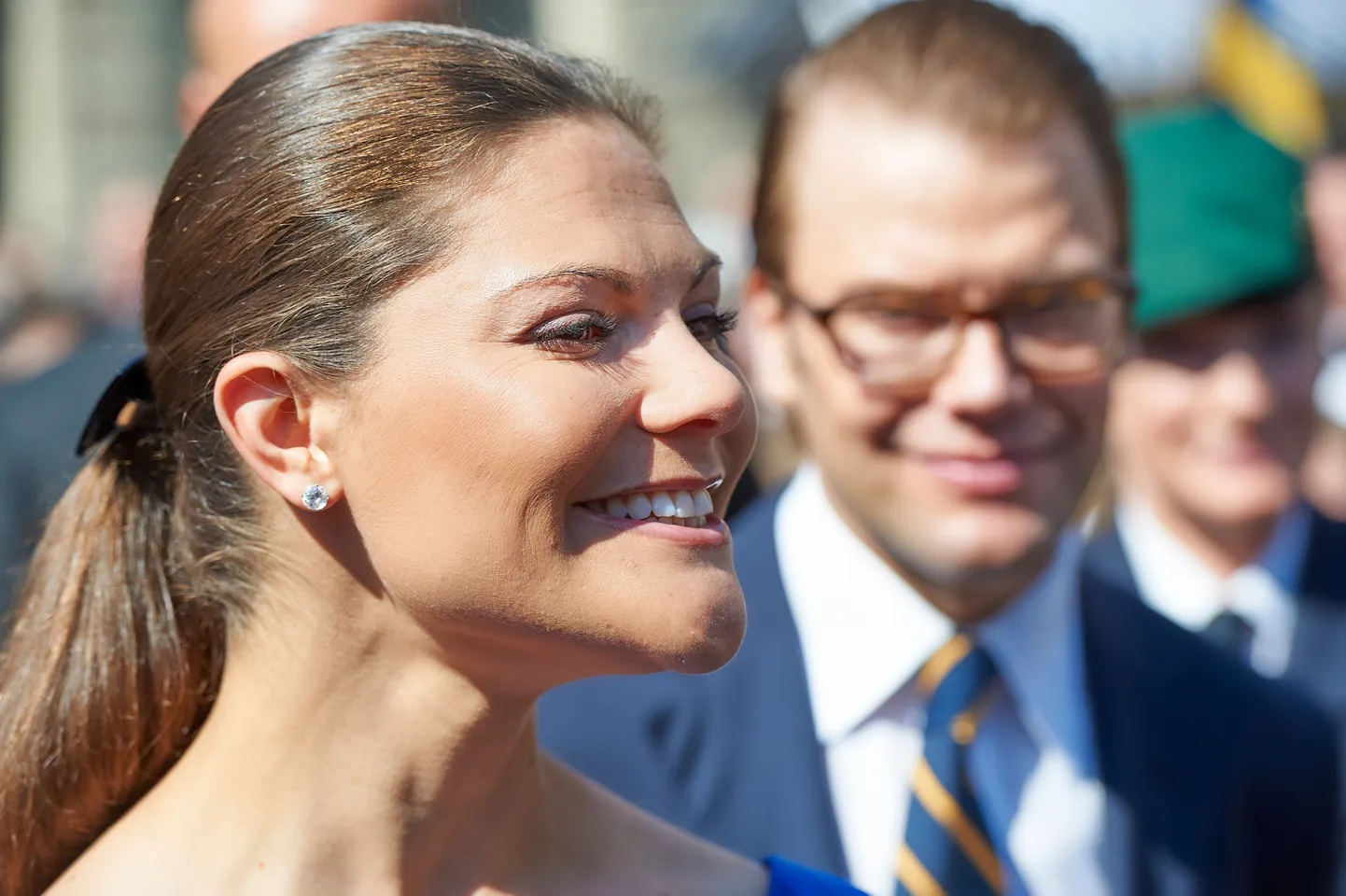 Rootsi kroonprintsess Victoria ja ta abikaasa prints Daniel juunis 2019 Stockholmis